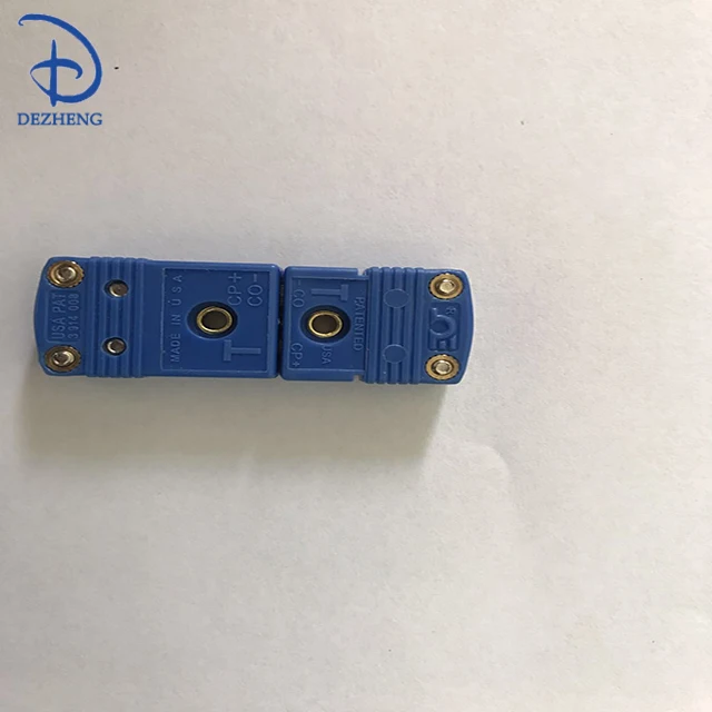 T type omega thermocouple plug