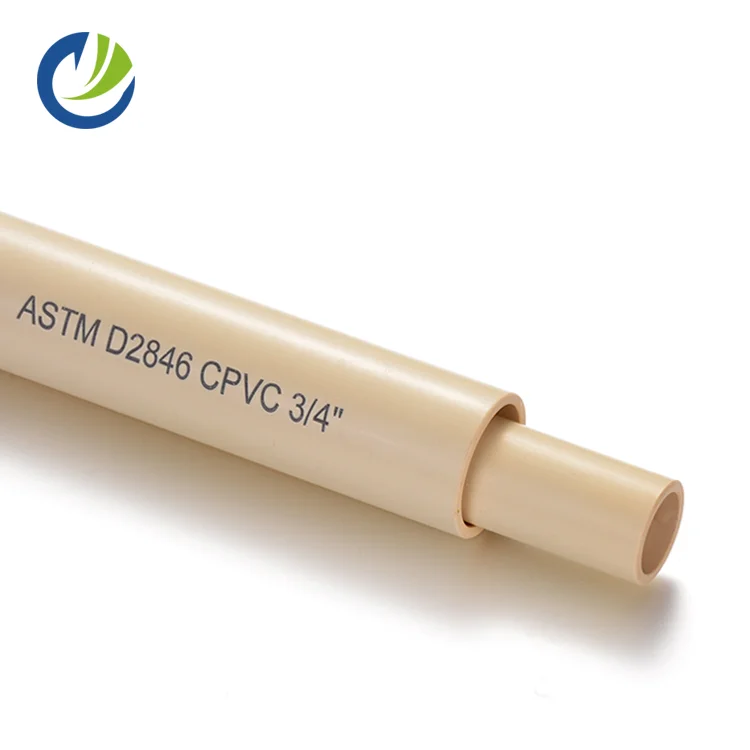 Настраиваемая дешевая водопроводная труба 1/2 4 5 дюймов ASTM D2846 cpvc для продажи