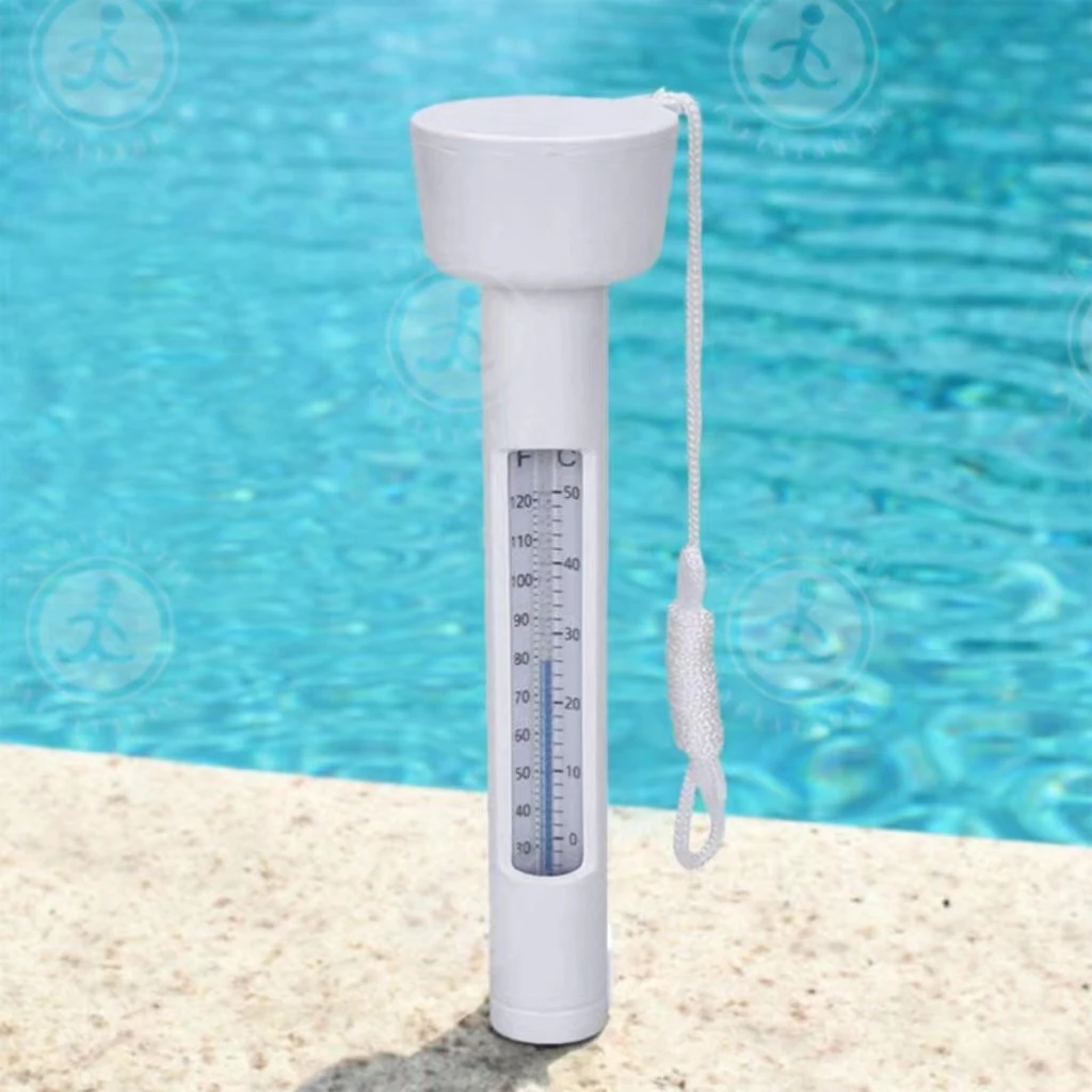 Deluxe Floating Pool Water Thermometer floating water thermometer cylindrical Ice Bath Tub Thermometers