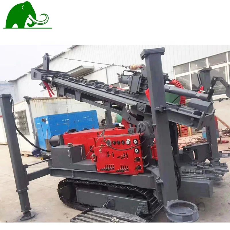 Factory Double Arm Full Hydraulic Hard Rock Drilling Machine for Sale China Water Wells Drilling Rigs 105-300 Mm 89/102 Mm 300mm