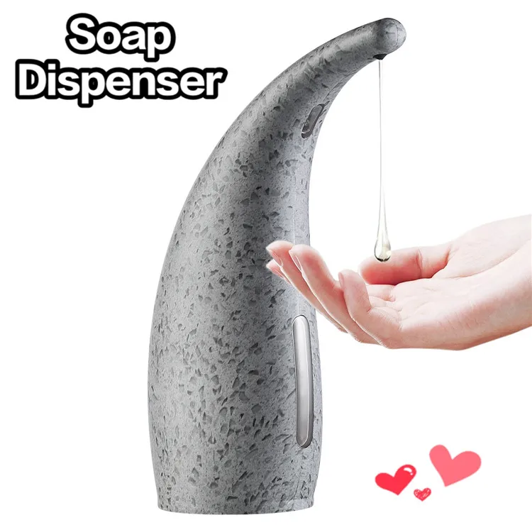 
Kitchen Bathroom Plastic Infrared Auto Sensor Kids Hand Soap Dispenser 300ml Electric Touchless Liquid Automatic Soap Dispenser 