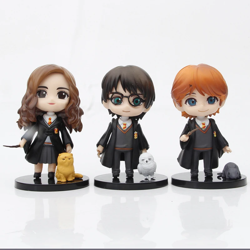 Wholesale Anime Figure Decoration Model 3 styles Harry potters figure