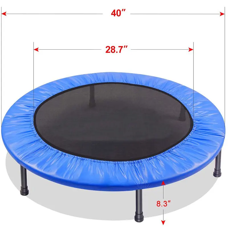 Small Cama Elastica Mini Trampoline Bungee Jumping 32 Inch kids Trampolines