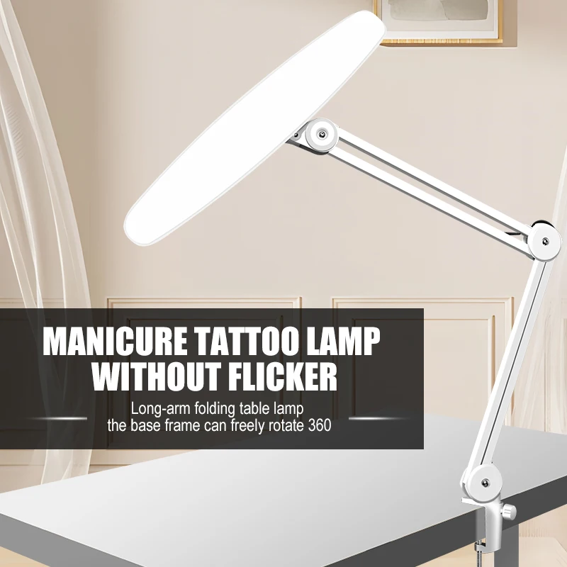 2028 AT-TL-028 Supplier Beauty Dimmable Foldable 6500K Desk Led Manicure Lamp Table Lamps for Nails