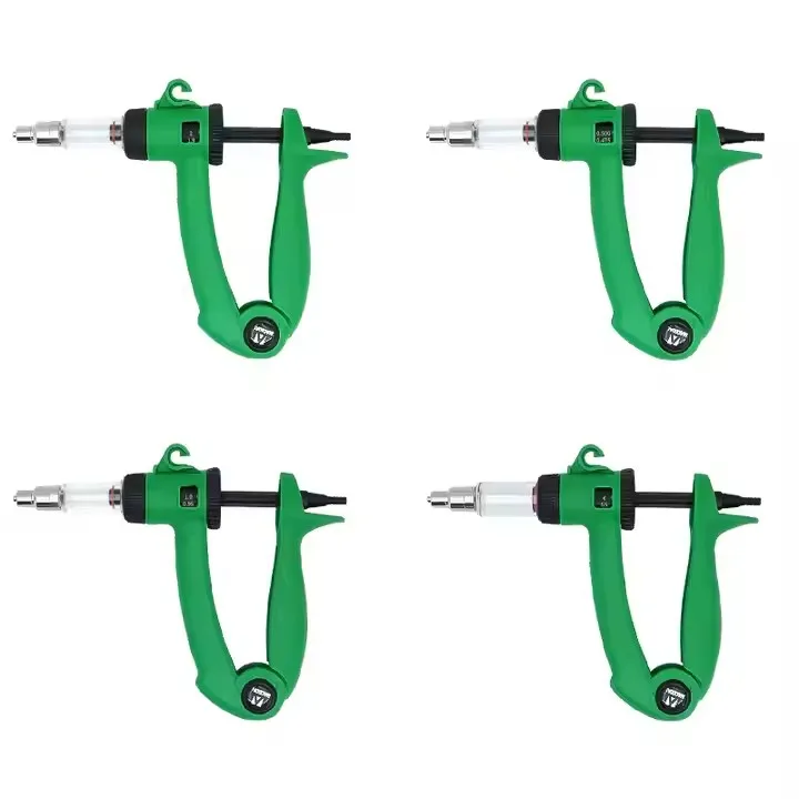 0.5ml/1ml/2ml/6ml Veterinary Syringe Automatic Continuous Pig Injection Gun Cattle And Sheep Animal Vaccine Injection