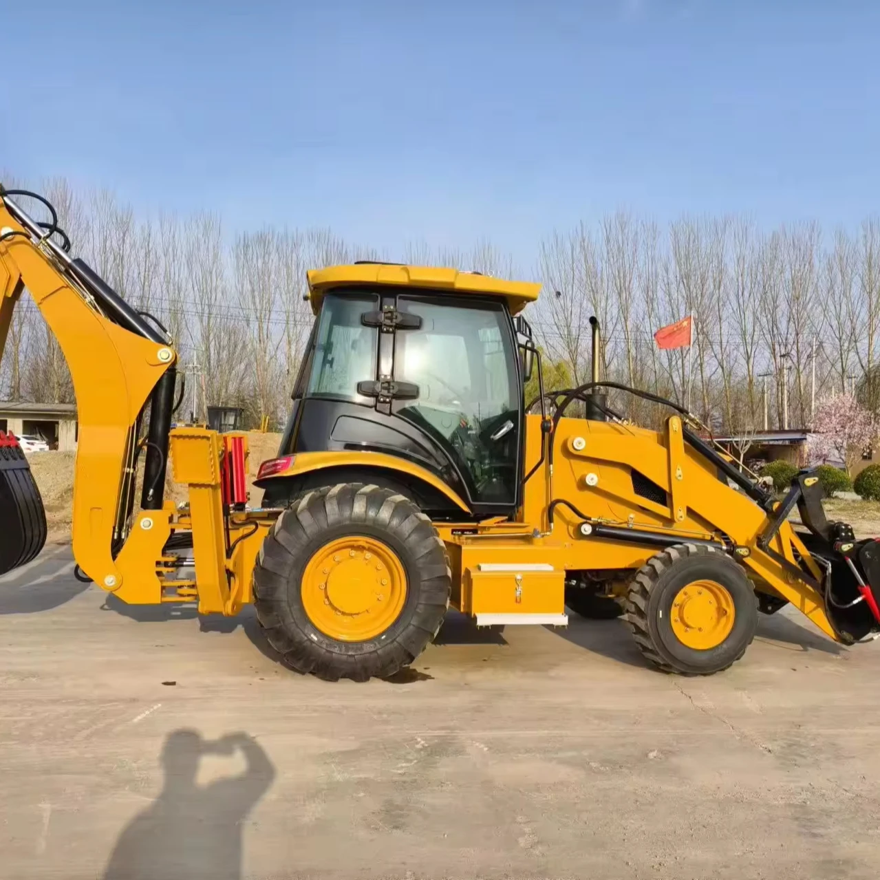 100% new machine backhoe wheel loader CATERPILLAR 420F used backhoe loader for sale