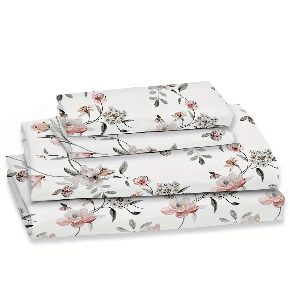 Amytong Set Cross-border Single-piece Home Textile Printing UK Europe and America Export Bed Sheets Bedding