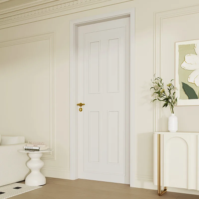 Waterproof and no termites PVC wood hollow panel wpc door interior wpc doors for houses full wpc door