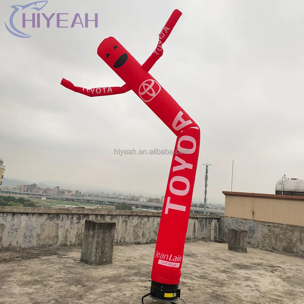 factory Customized Inflatable Sky Air Dancer Dancing Man With Blower For Advertising