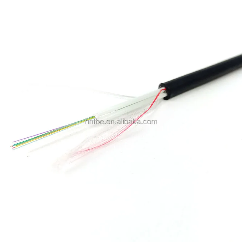 FTTH Anatel Cabo Fibra Optica GYFFY asu80 asu120 6fo 12fo 4f 12f 4 6 8 hilos 16 fo 12 24 core fiber optic asu drop cable