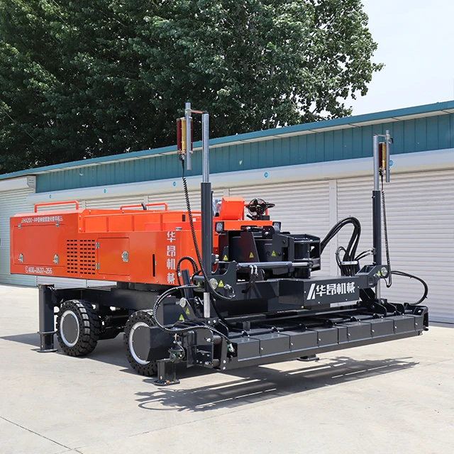Vibrating Hydraulic  Automatic High Precision Concrete laser leveling screed machine