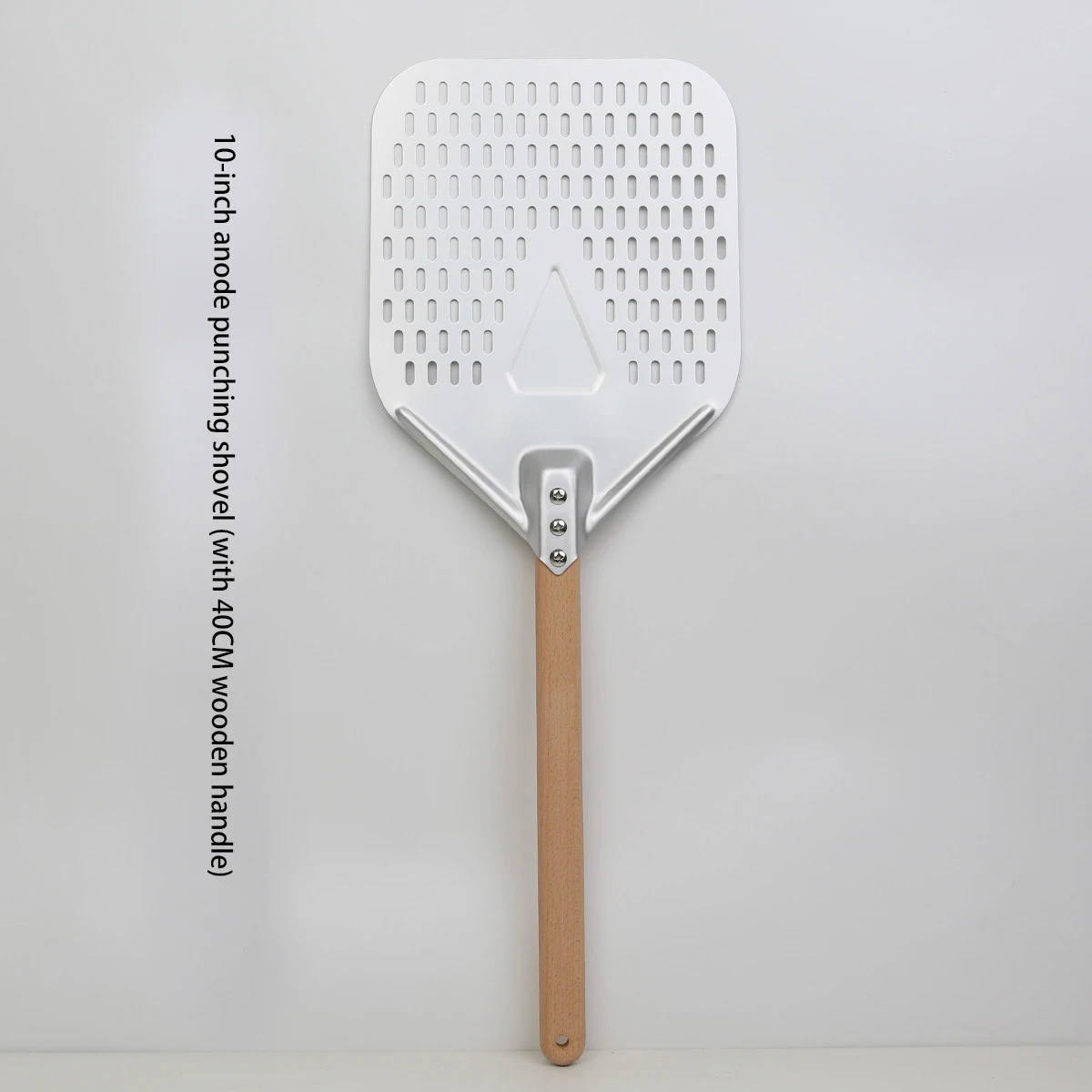 8 inch 10 inch square punching pizza shovel European package transfer shovel thick aluminum alloy hard film anode flip shovel
