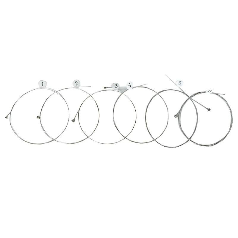 Independent Packaging Number 1-6 Nickel Alloy Electric Guitar Strings Set For Beginner