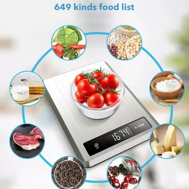 Cheap Stainless Steel 5Kg 11Lb Digital Weight Electronic Food Weighing Kitc