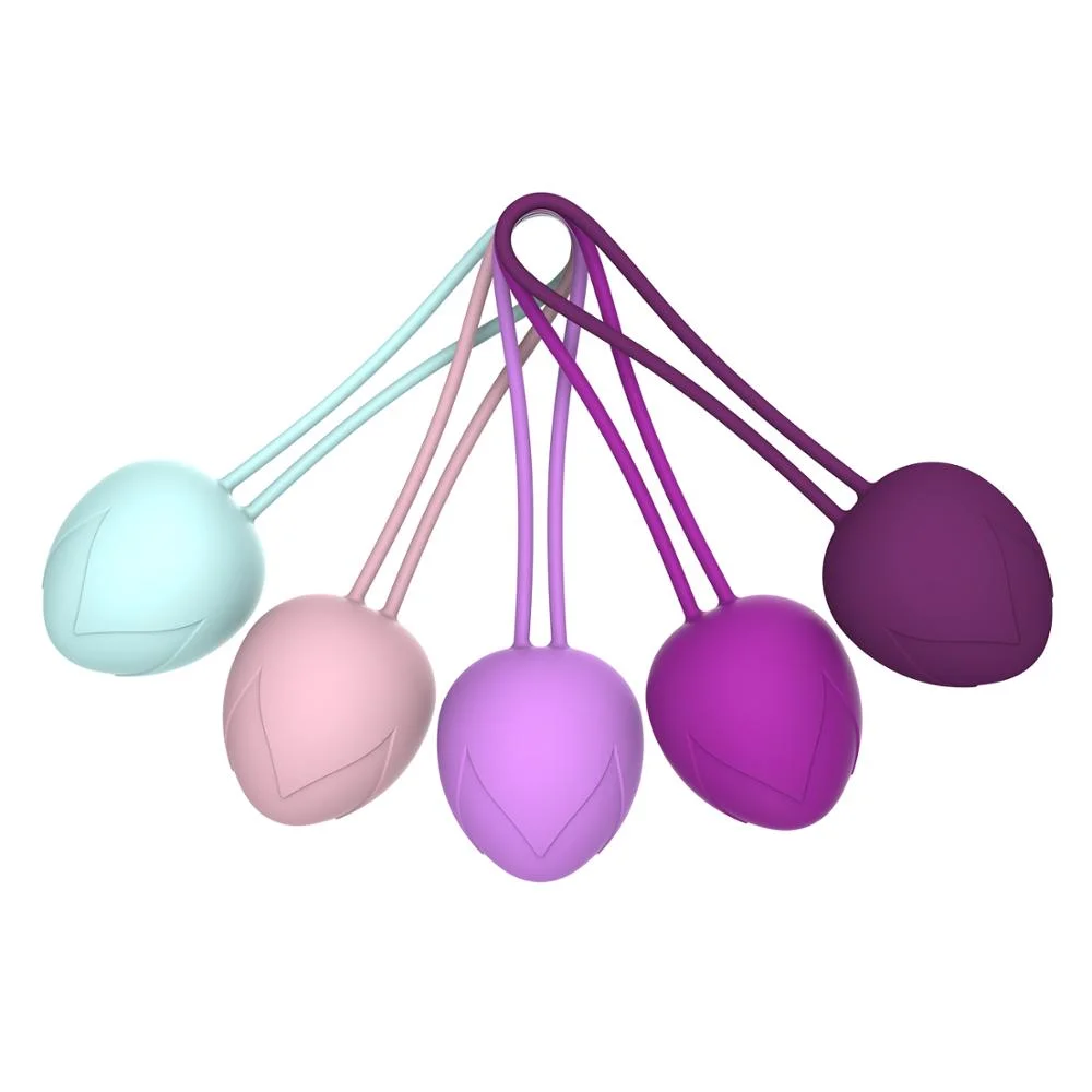 5 шт. вагинальные шарики комплекты затягивания влагалища после женские беременности красочные вагинальные упражнения Вибрационный Кегель шары наборы