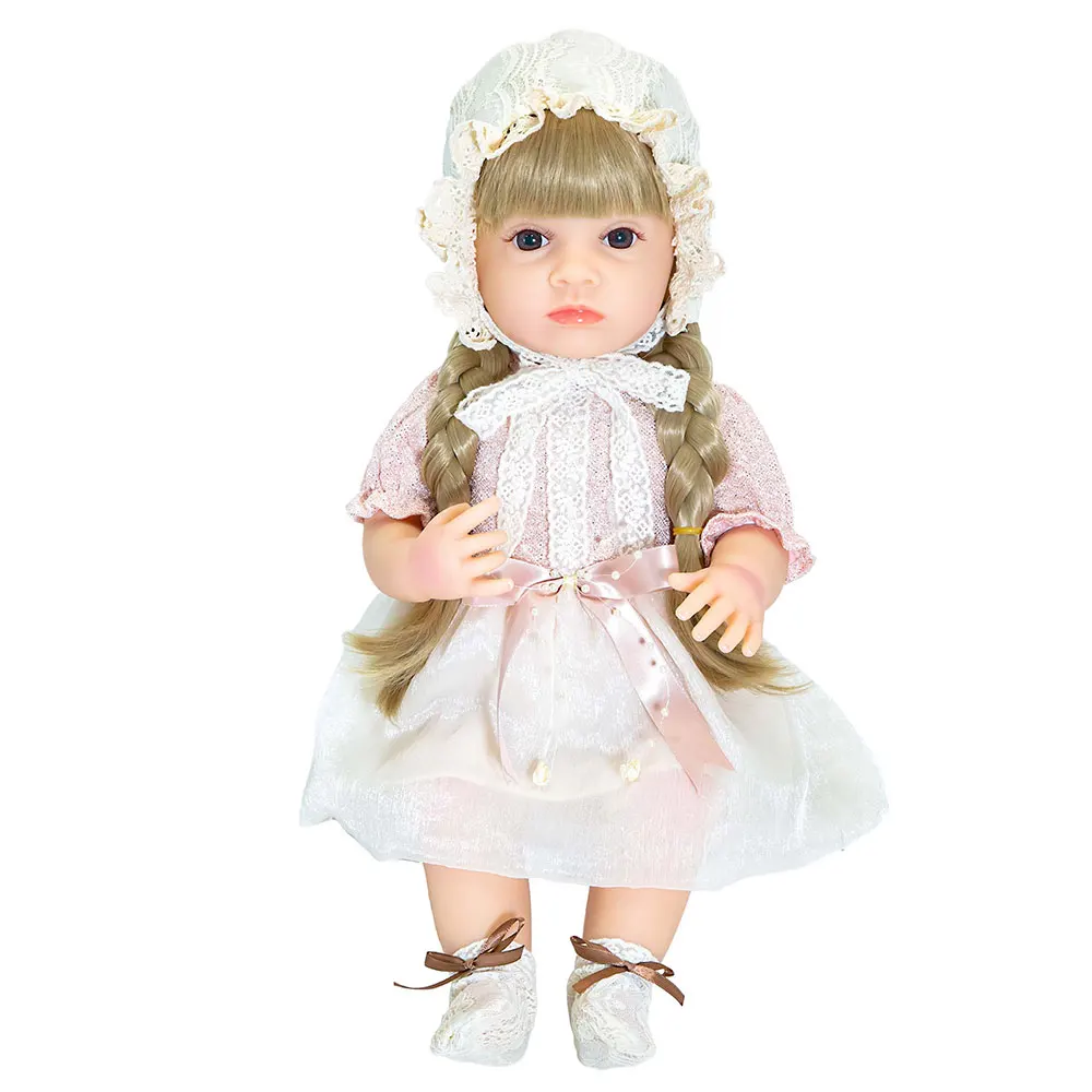 50cm soft cotton filled lovely big size baby doll for sale