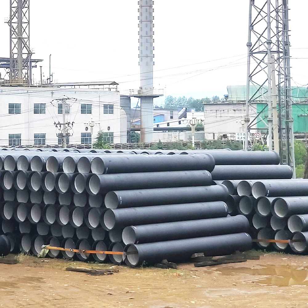 Production of K9/c25/c30/c40/ sewage treatment ISO2531 water supply ductile iron pipe manufacturers how many dollars a piece