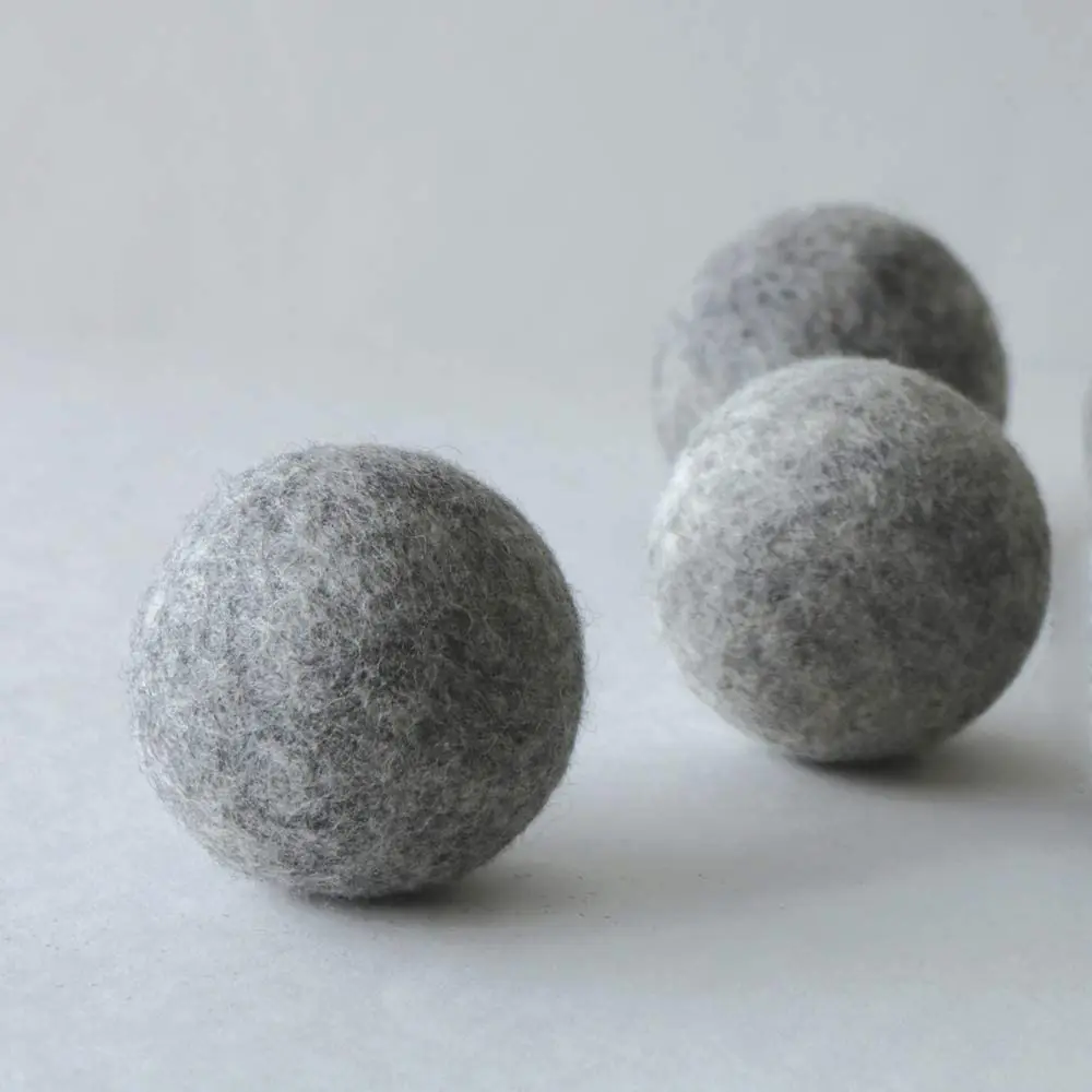 2024 New products Chemical Free Wool Dryer Balls Laundry, Handmade Reusable Balls Reduce Wrinkles