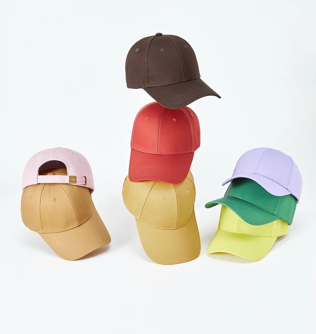 High Quality Fashion Cotton Solid Baseball Cap Blank Gorras Plain Solid Coloured Sport Baseball Caps