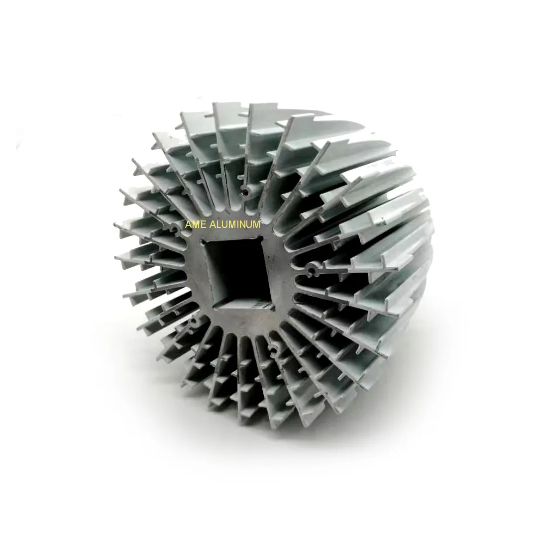 Professional Customized Led Aluminum 600Mm Heat Sink 50W Copper Led
