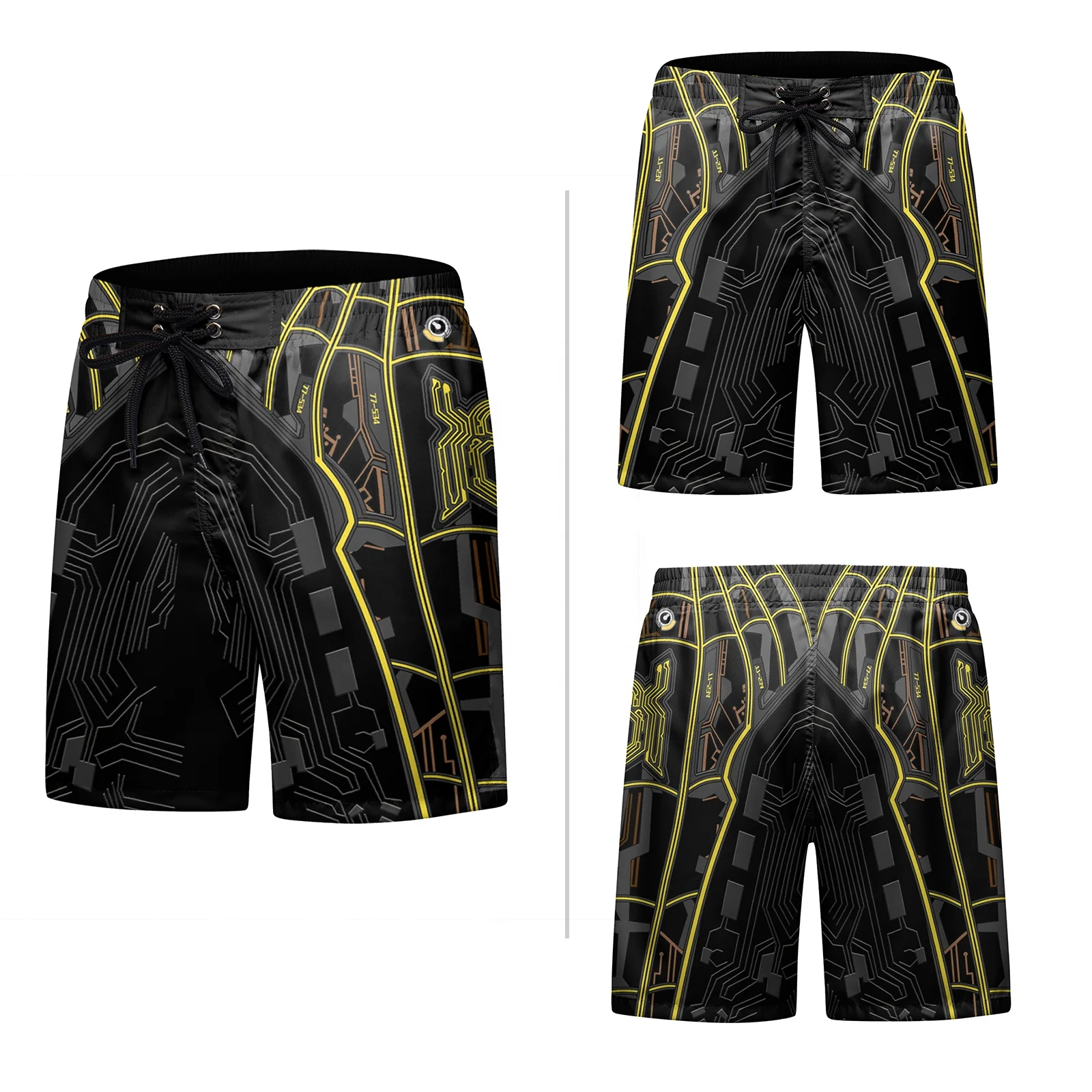 Wholesale custom digital printing graphic logo quick-drying training boxing fighting shorts Martial Arts Wear For Men Adults