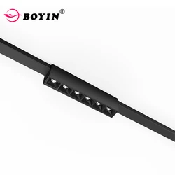 Latest Design Surface Mounted Aluminum Alloy Rail System Hotel Showroom Smart Led Linear Track Light