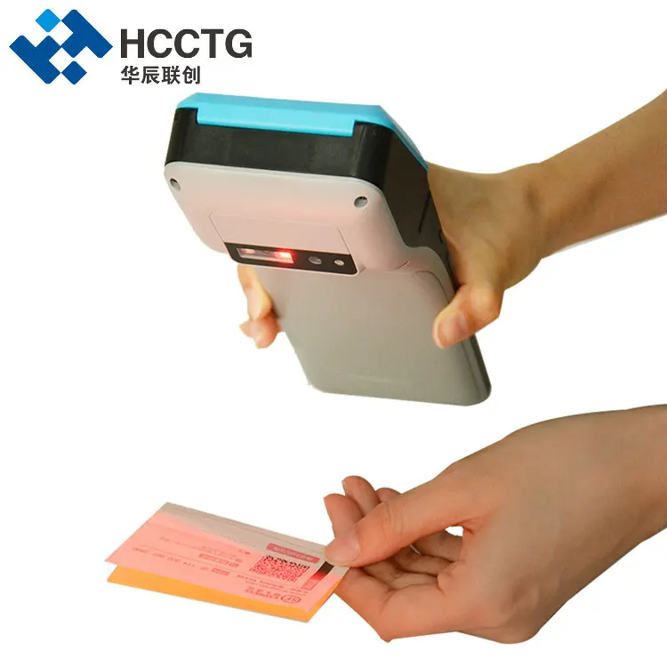 4G touch screen smart pos machine point of sale mobile android pos terminal machine system Z500