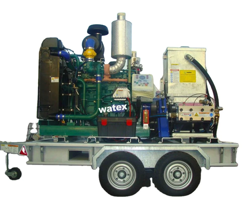 High Pressure Water Blaster  washer 1000 1500 2500 2800  Bar water jet machine hydro blaster jetting washing cleaning machine