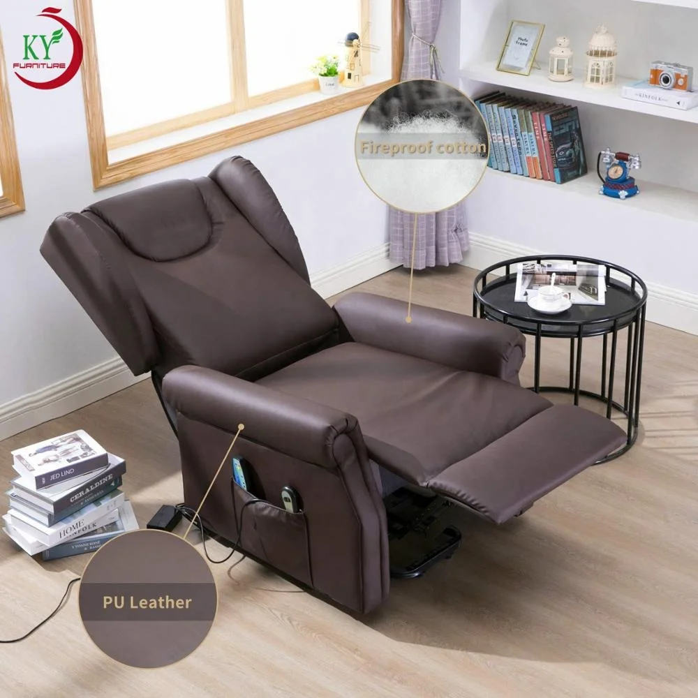 JKY Furniture ZOY  Power Electric Massage Lift Recliner Chair With 8 Vibration Points And Heat Function