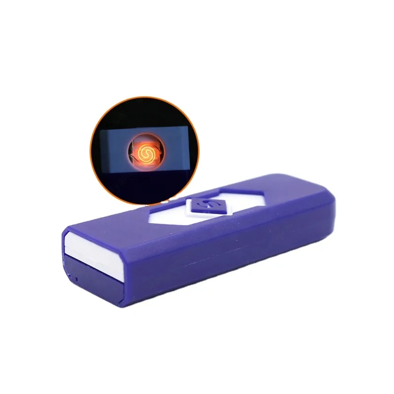 Big wholesale factory price plastic rechargeable USB lighter with custom logo welcome