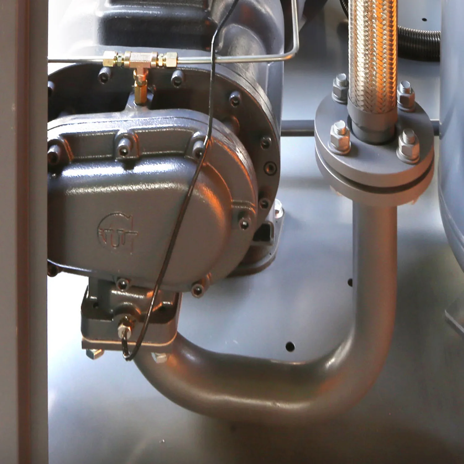 Giantai Variable Speed Drive Pcp Screw Air Compressor Industrial Small 37kw/50hp Air Pump Diesel Engine Air Compressor Wmi Pump