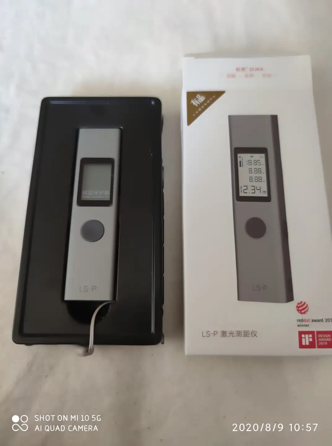  Оригинальный Xiaomi Duka 40m лазерный дальномер LS-P USB быстрой