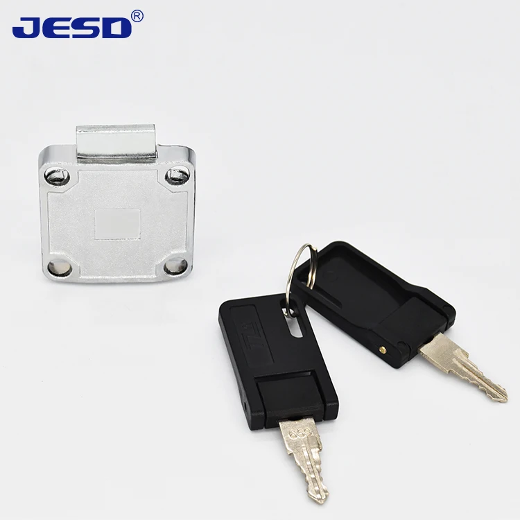 Factory Customize Thick Thin Back Full Alloy Model Convex Flat Base Wardrobe Cabinet Drawer Lock Wooden Office Desk Drawer Lock