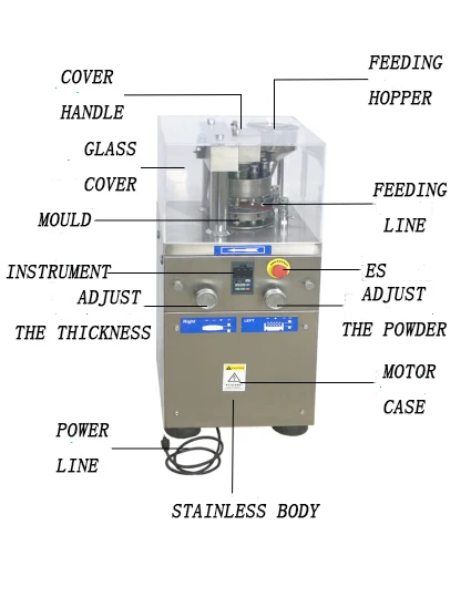 
China cheap price automatic high spped pharmaceutical pill press effervescent tablet press machine 