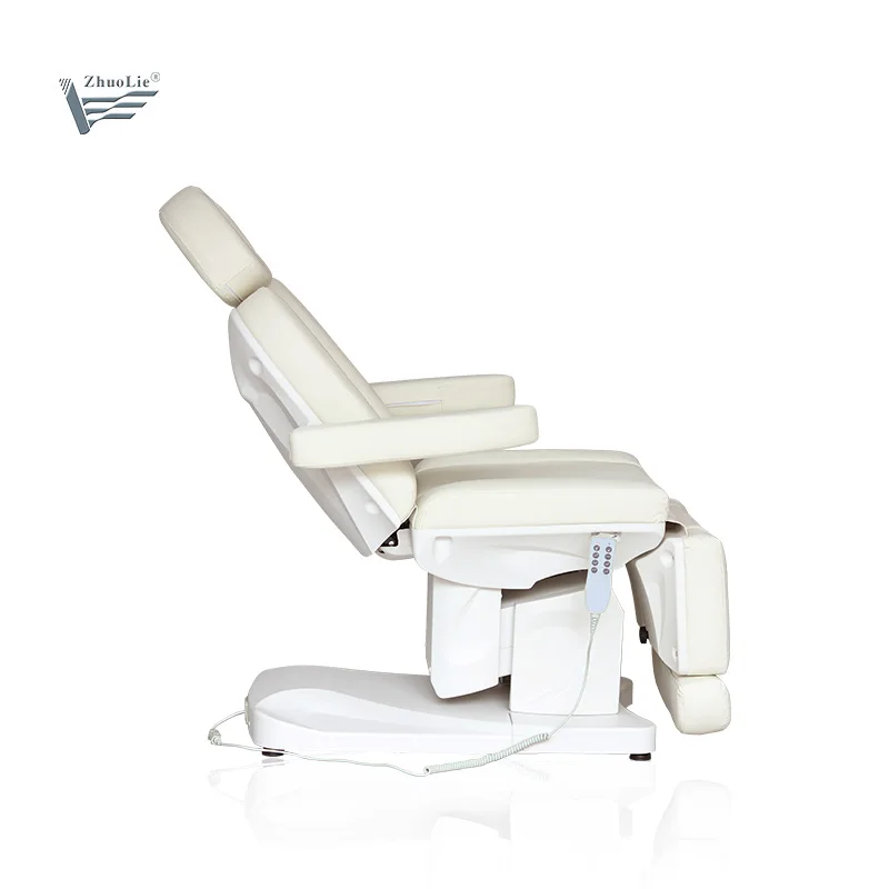 Electric Beauty Medical Salon Bed Facial Lash Massage Tattoo Chair with 4 Motors