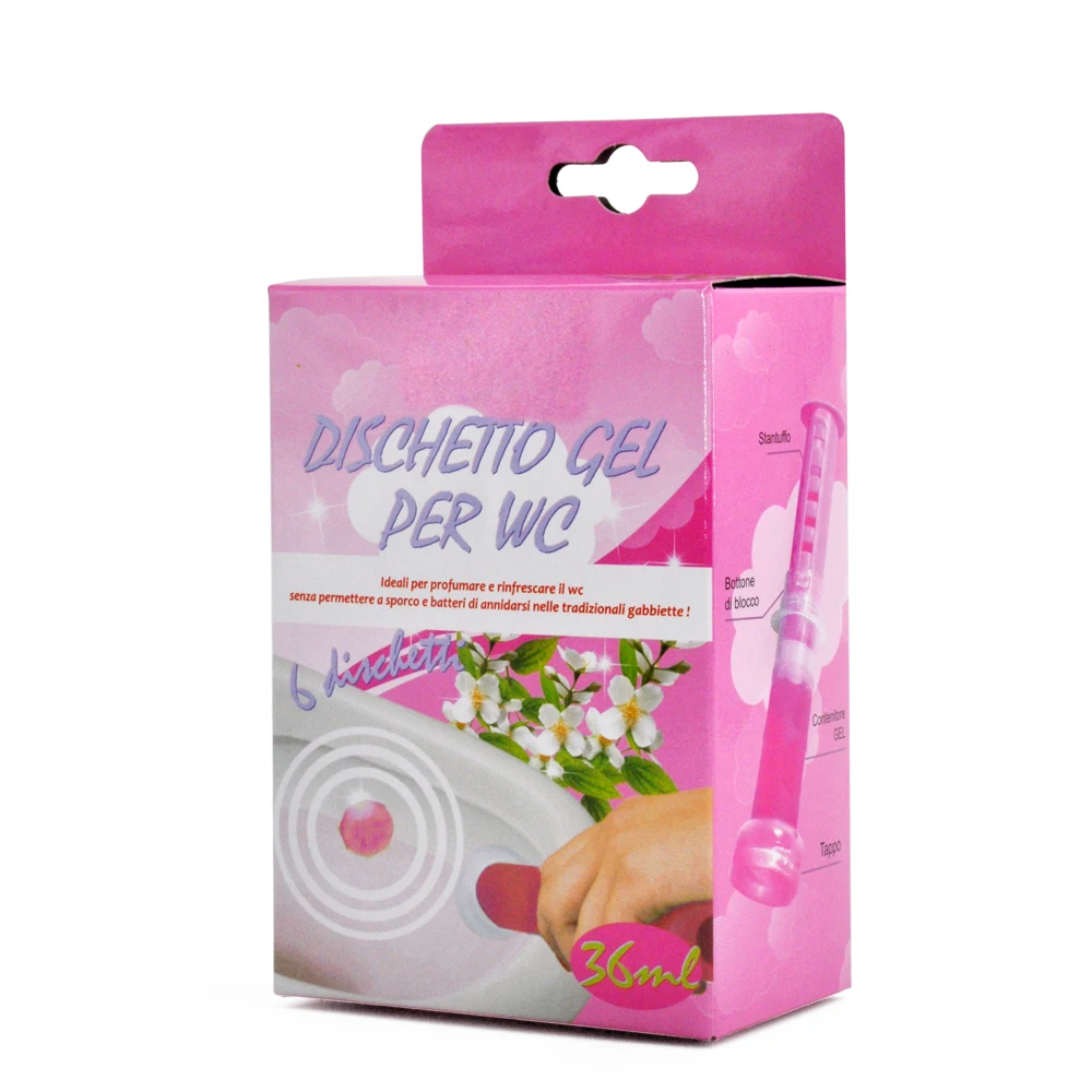 MSDS Gel Discs 36g High Quality Deodorizing Gel Detergent fragrance Toilet Bowl foam Cleaner Household chemicals
