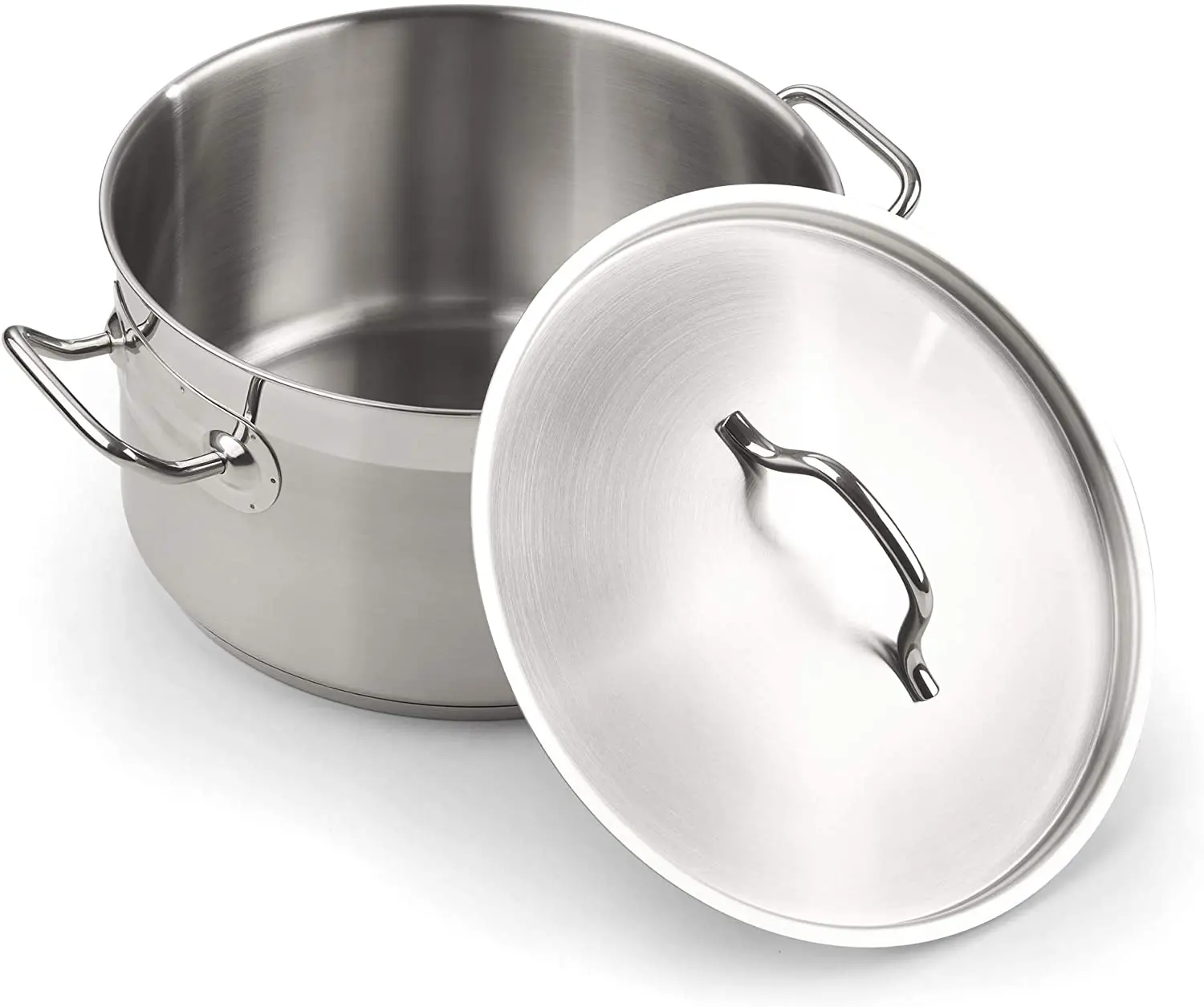 Stainless Steel Pot and Pans Set, Cooking Pots Stainless Steel Cookware Set,Heats Quickly ,Suitable for Stove Kitchen