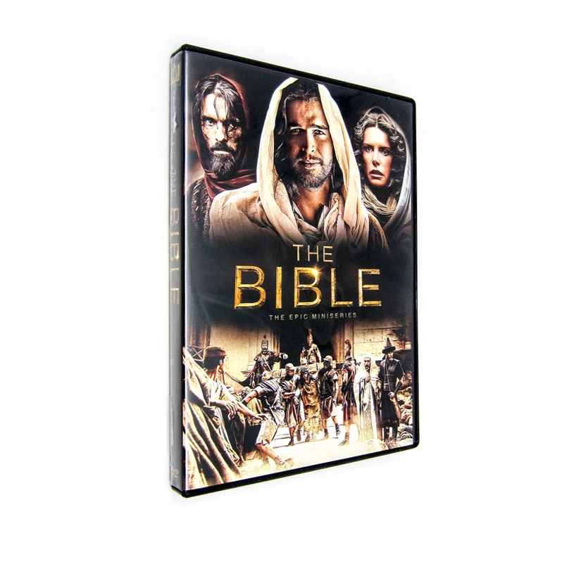 The Bible The Epic minisseries DVD 4 диска Бесплатная Доставка Заводская поставка 1 ТВ серия американская драма семейный подарок