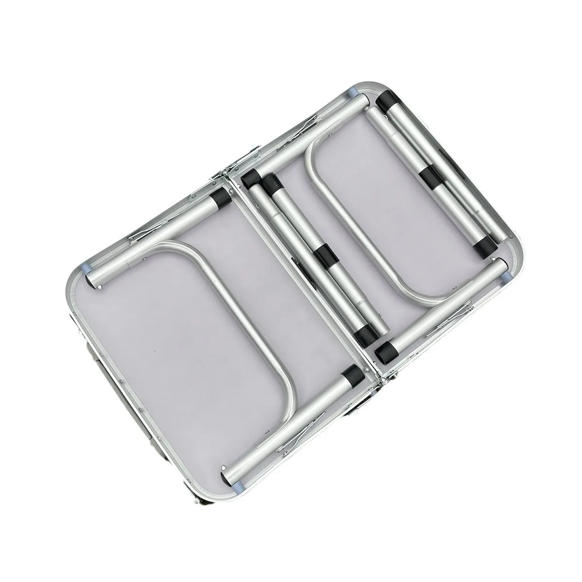 Jetshork Outdoor Mini Metal Aluminum Multifunction Small Foldable Adjustable Height Suitcase Camping Folding Table