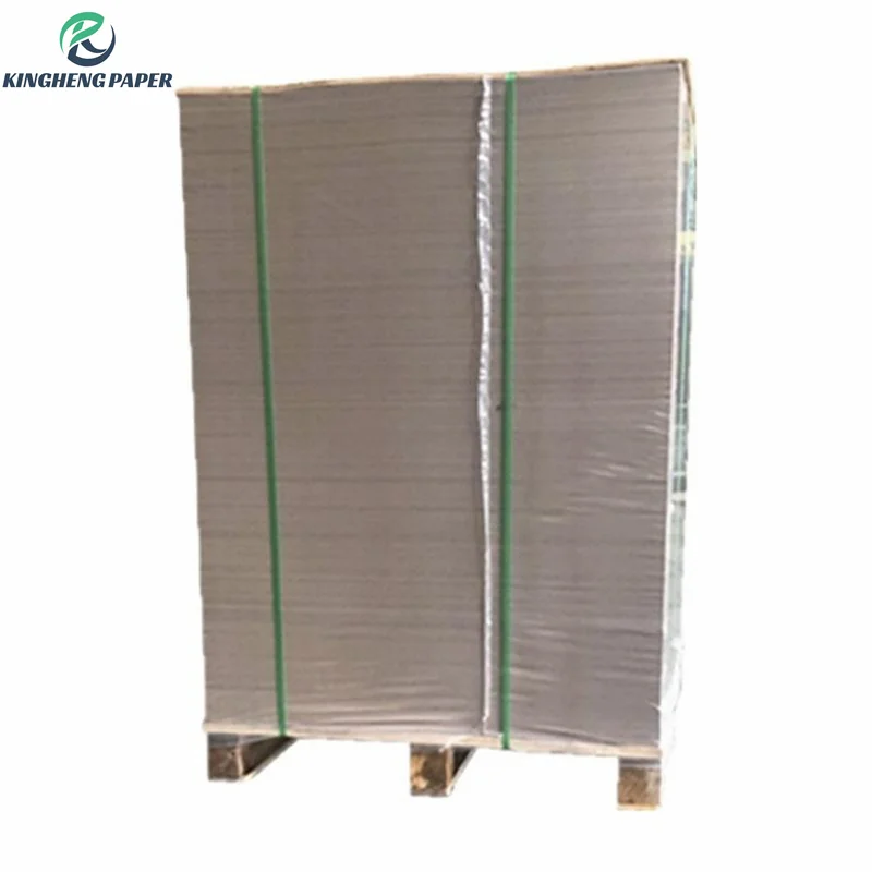 180GSM White Clay Coated Duplex Paper Card Board Triplex Board