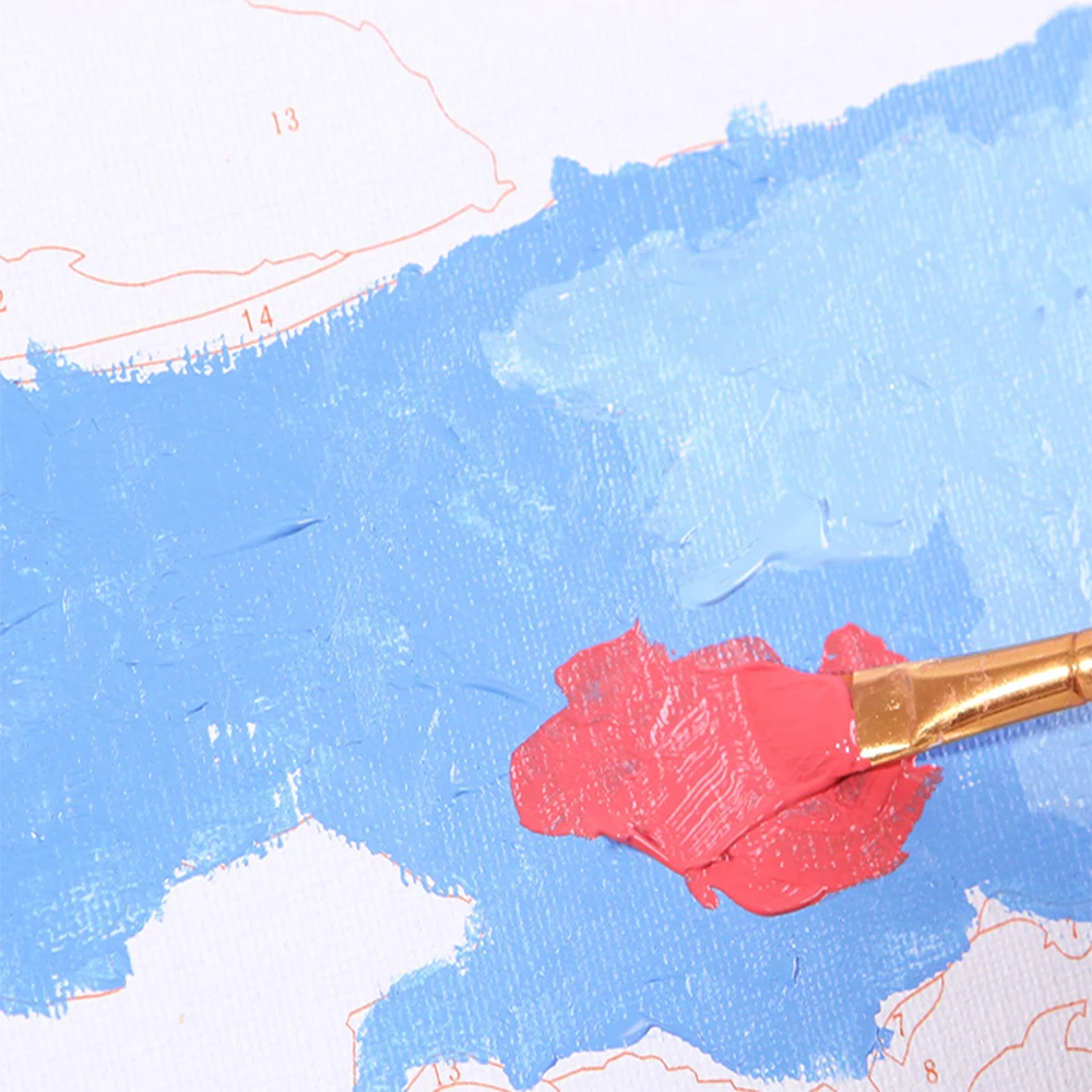 Abstract Oil Painting Color Owl Canvas Paint By Numbers For Adults Wall Painting Canvas Print Arts Crafts Artwork Painting