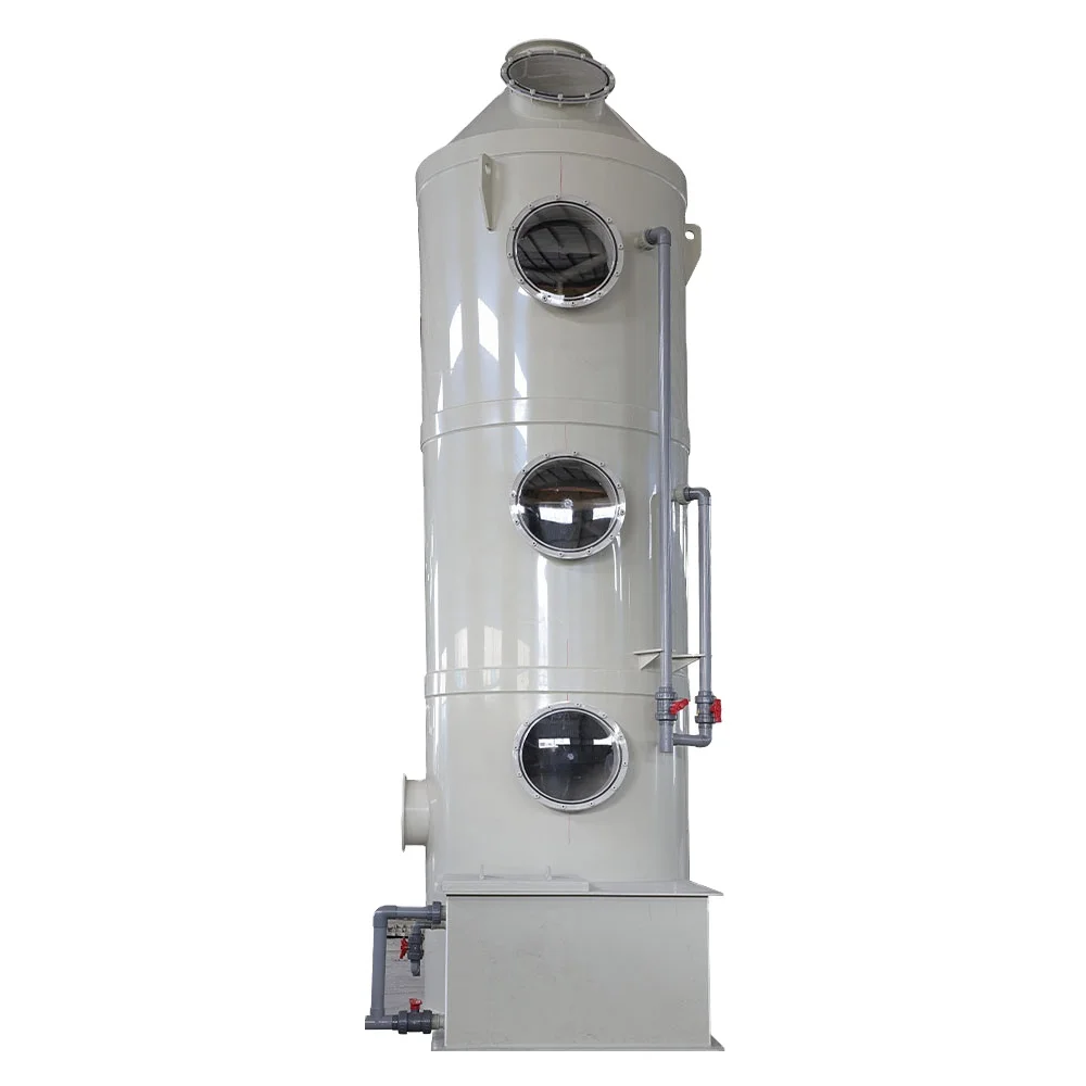 Waste Gas Treatment Flue Gas Acid Fume Wet Scrubber Purification Tower