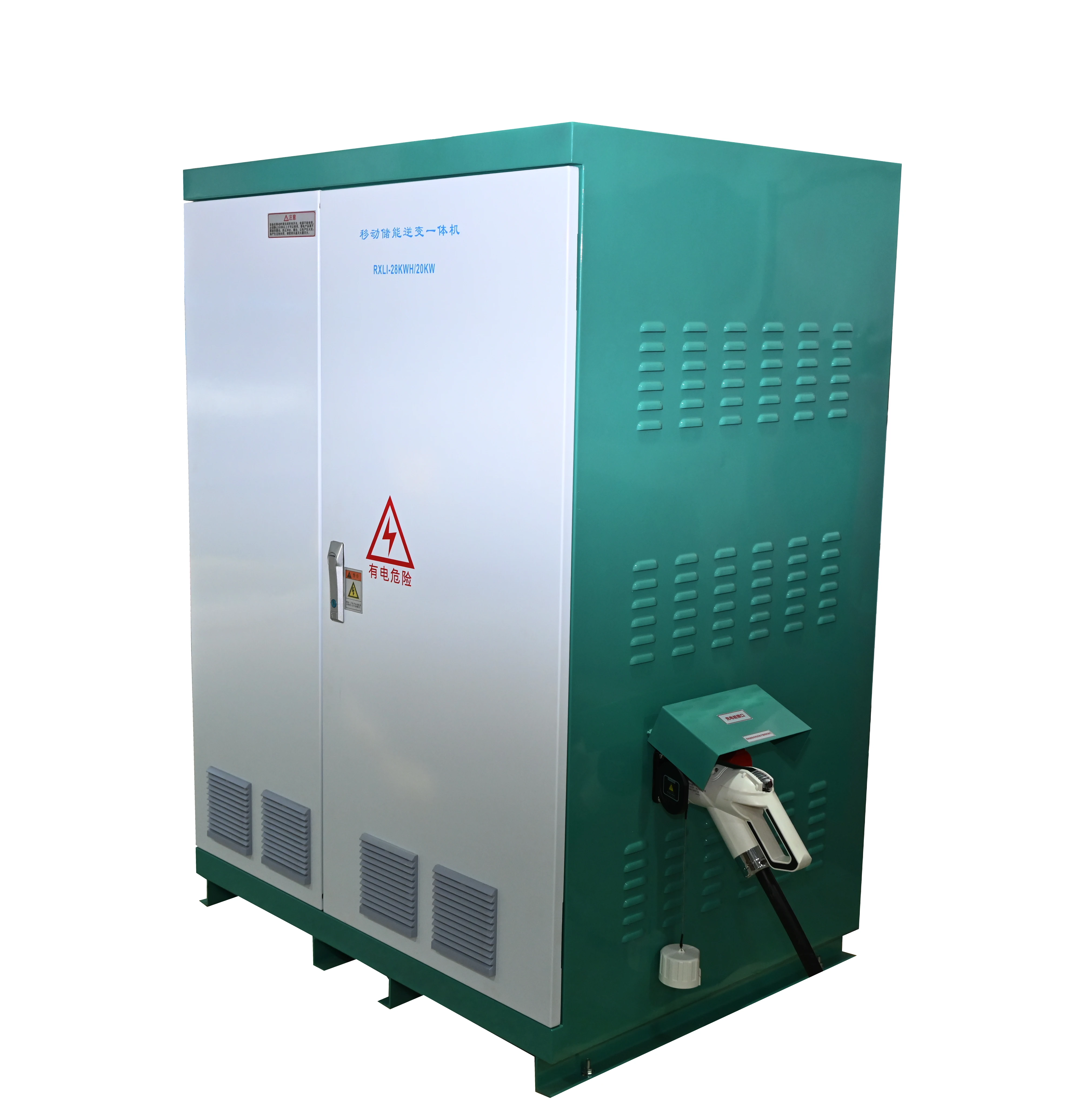 high voltage lithium-ion energy battery system with BMS & BZP-30KW power inverters & AC-DC battery charger all in one