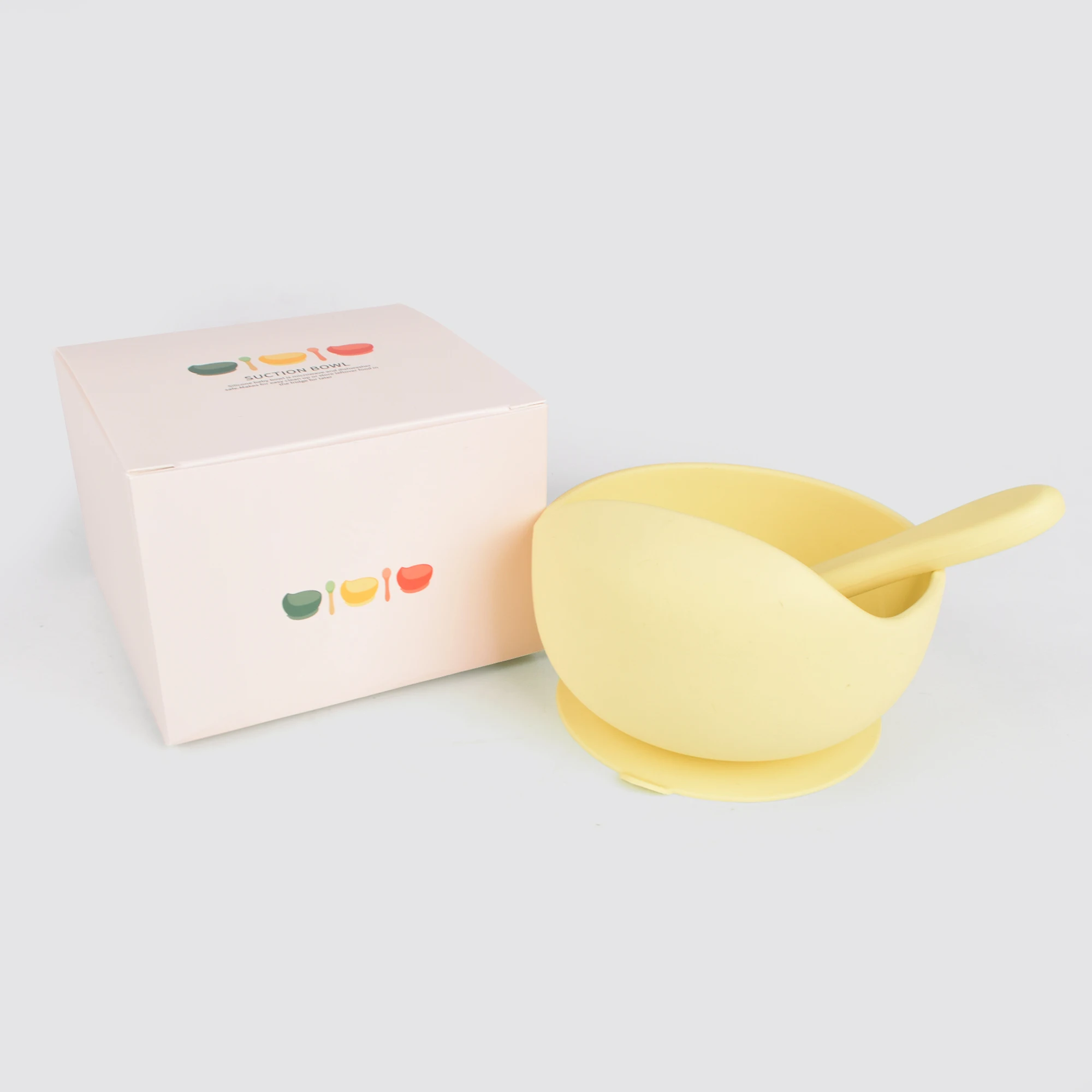 Ручек 28 цветов премиум класса Детские чаши нагрудники ложки 3 штуки в упаковке по индивидуальному заказу Силиконовые Детские принадлежности для кормления набор Экологичные детские товары