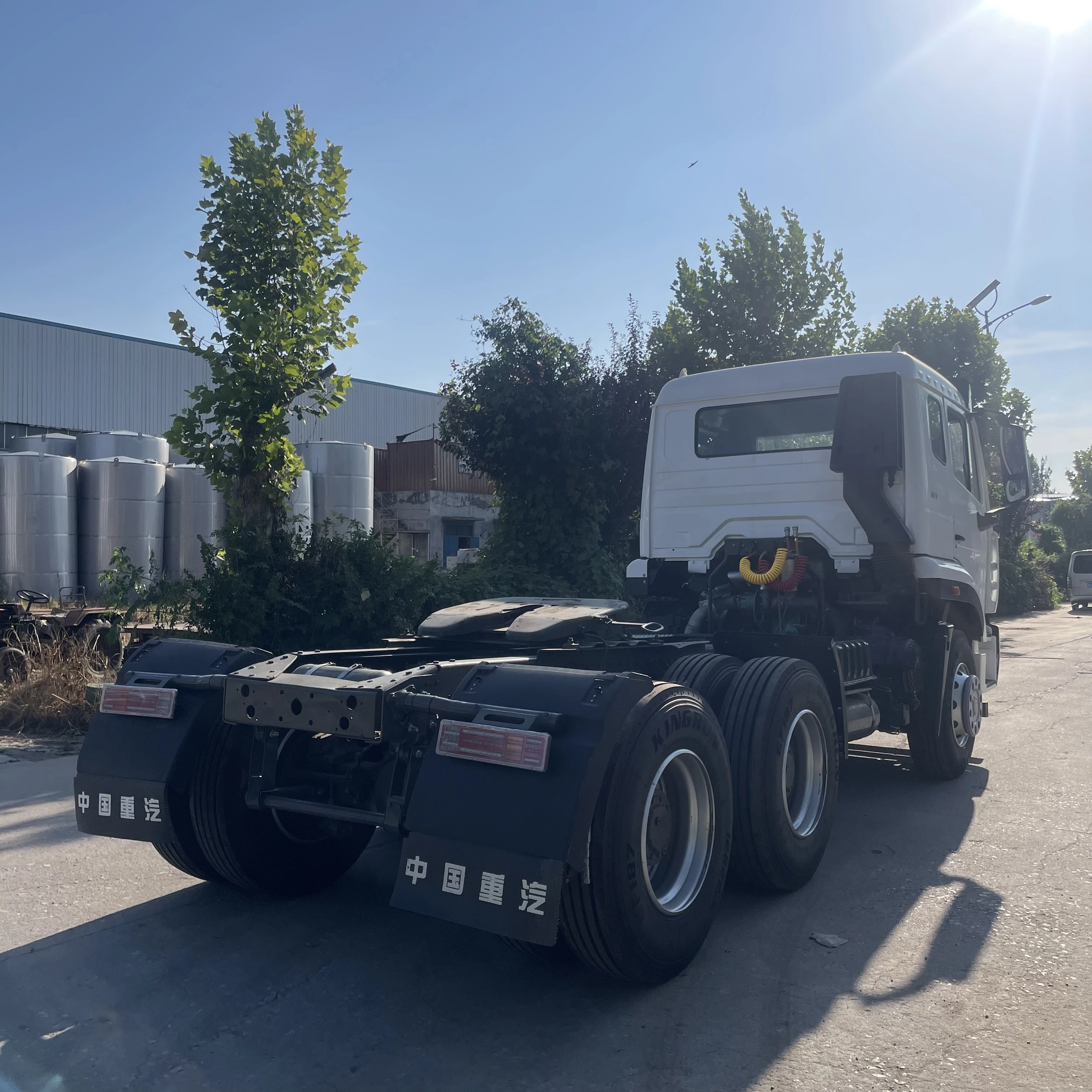 Factory Price Used Sinotruk Haohan 6x4 Tractor Truck Trailer Head 371HP 10 tyres in Good Conditions