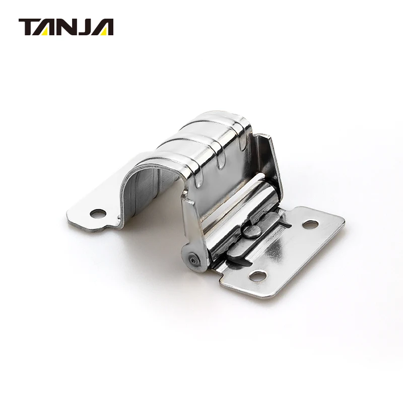 TANJA K203 Torque hinge arbitrarily stop positioning Stainless steel polished for electrical instrument  cabinet equipment hinge