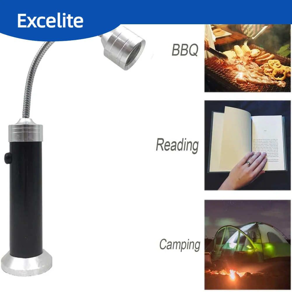 Magnetic Base Super-Bright fireproof LED BBQ Light Barbecue Grill Light
