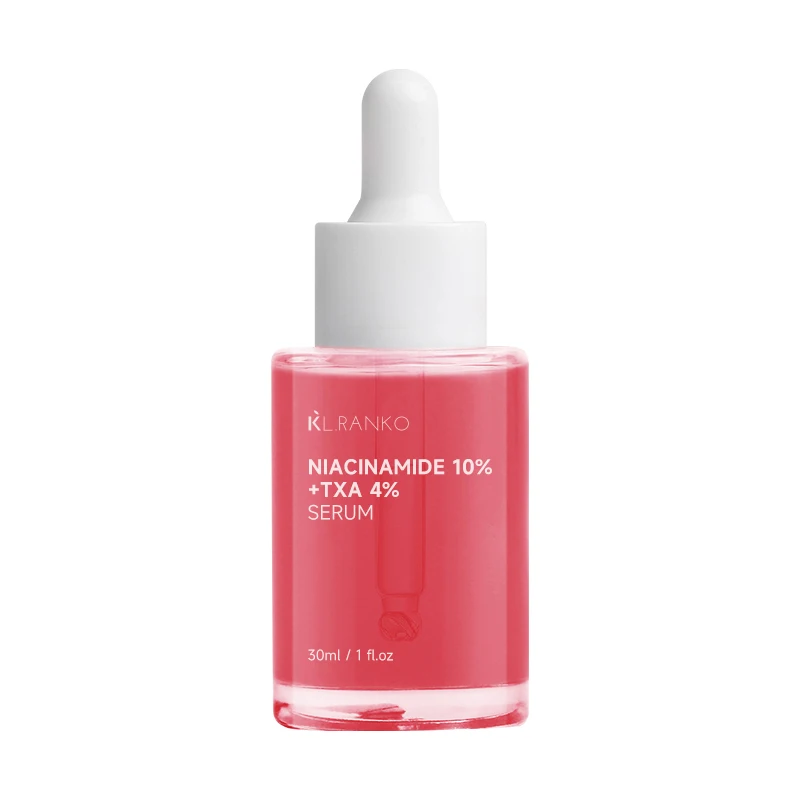 Custom Private Label 10% Niacinamide 4% Tranexamic Acid Serum Ceramide Hyaluronic Acid Vitamin B12 Korean Skincare Products