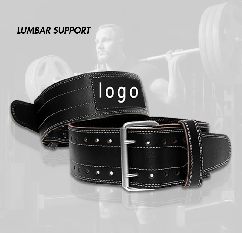 
Wholesale High Quality Gym Weight Lifting Belt Head Layer Cowhide Weightlifting Belts Leather Powerlifting Belt 