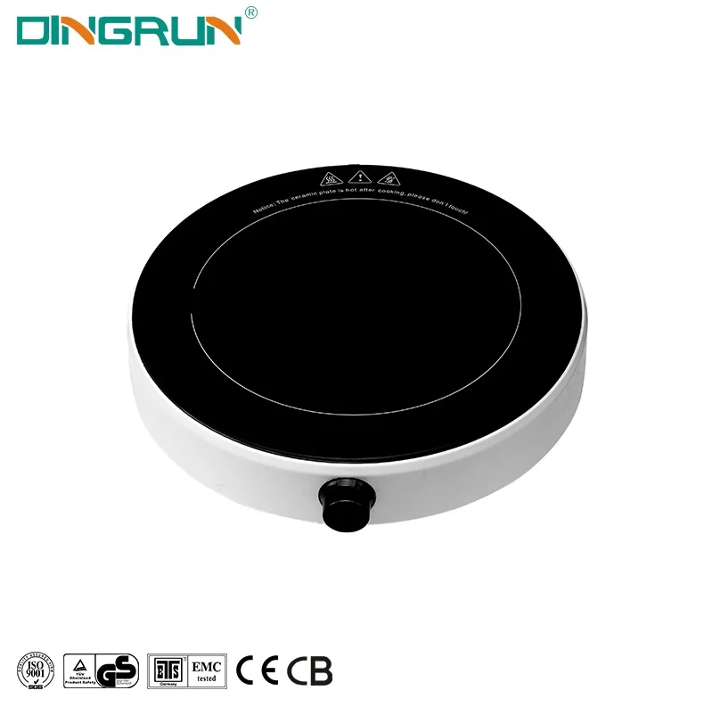 Горячая Распродажа, круглая индукционная плита, портативная индукционная плита 50 Гц 2200 Вт, индукционная плита